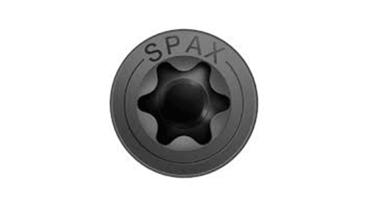 schwarz verzinkte SPAX-Schraube